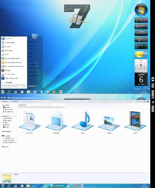 Seven Max Clear Beta para Windows 7 RC