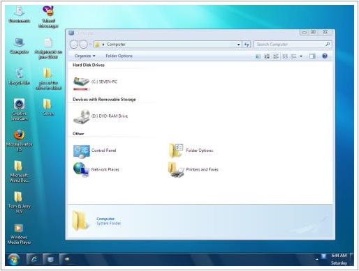 Windows 7 Optimized for XP Windows 7 Optimized for XP