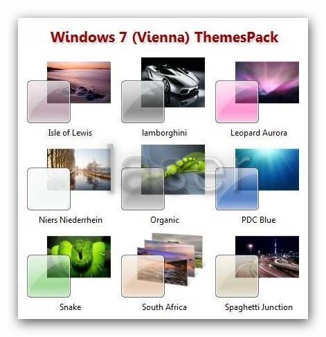 Windows 7 (Vienna) ThemesPack Windows 7 (Vienna) ThemesPack